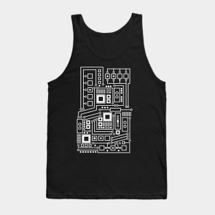 Circuit Board - Technical Computer Design Tank Top